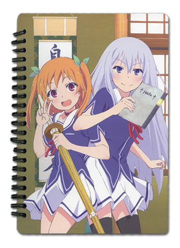 Oreshura Chiwa & Masuzu Spiral Notebook, an officially licensed product in our Oreshura Stationery department.