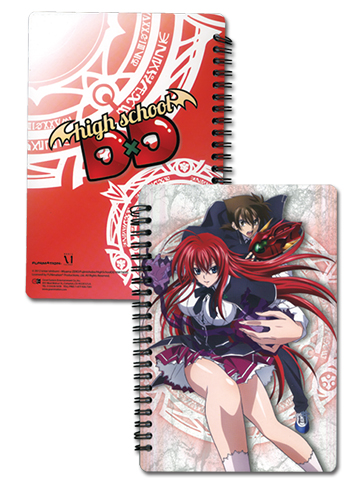 High School Dxd Issie & Rias Sipral Notebook, an officially licensed product in our High School Dxd Stationery department.