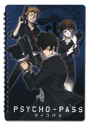 Psycho Pass - Public Safety Bureau Notebook, an officially licensed product in our Psycho-Pass Stationery department.