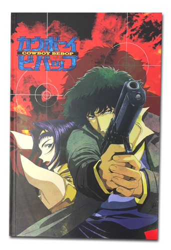 Cowboy Bebop - Spike & Faye Hardcover Notebook, an officially licensed product in our Cowboy Bebop Stationery department.