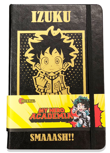 My Hero Academia - Izuku Pu Cover Journal, an officially licensed product in our My Hero Academia Stationery department.