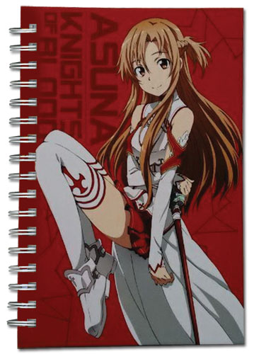 Sword Art Online - Asuna Hardcover Notebook, an officially licensed product in our Sword Art Online Stationery department.