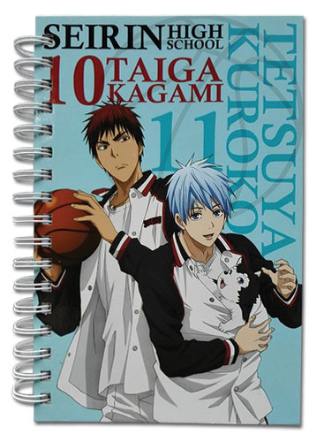 Kuroko's Basketball - Kuroko & Kagami Tetsuya #2 Hardcover Notebook, an officially licensed product in our Kuroko'S Basketball Stationery department.