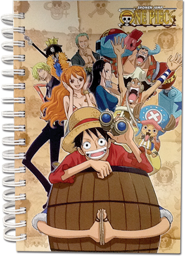 One Piece - Punk Hazard Group Hardcover Notebook, an officially licensed product in our One Piece Stationery department.