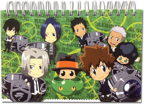 Reborn! - Sd Group Green Hardcover Notebook, an officially licensed product in our Reborn! Stationery department.