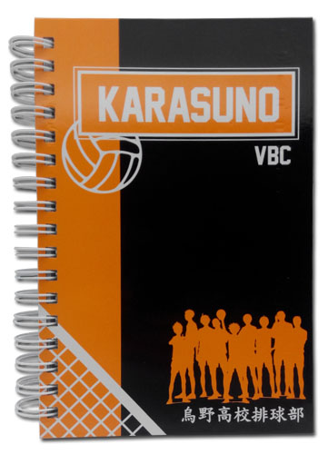 Haikyu!! - Karasuno Vbc Hardcover Notebook, an officially licensed product in our Haikyu!! Stationery department.