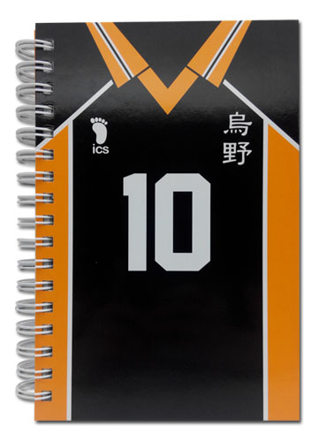Haikyu!! - Number 10 Team Uniform Hardcover Notebook, an officially licensed product in our Haikyu!! Stationery department.
