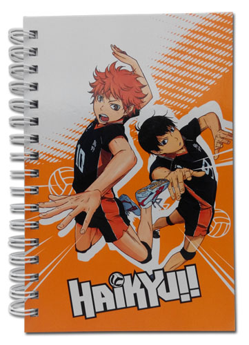 Haikyu!! - Shoyo & Kageyama Hardcover Notebook, an officially licensed product in our Haikyu!! Stationery department.