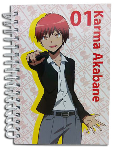 Assasination Classroom - Karuma Notebook, an officially licensed product in our Assassination Classroom Stationery department.