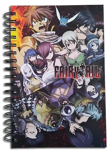 Fairy Tail S7 - Group Hardcover Notebook, an officially licensed product in our Fairy Tail Stationery department.