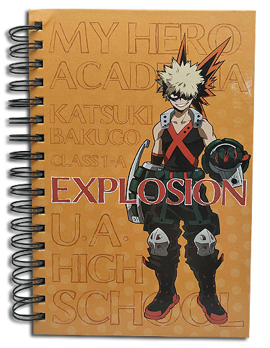 My Hero Academia - Bakugo Notebook, an officially licensed product in our My Hero Academia Stationery department.