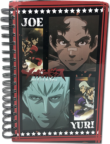 Megalobox - Joe & Yuri Notebook, an officially licensed product in our Megalobox Stationery department.