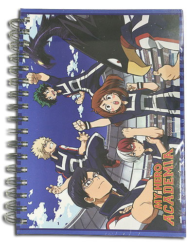 My Hero Academia - Group Sportswear Notebook, an officially licensed product in our My Hero Academia Stationery department.