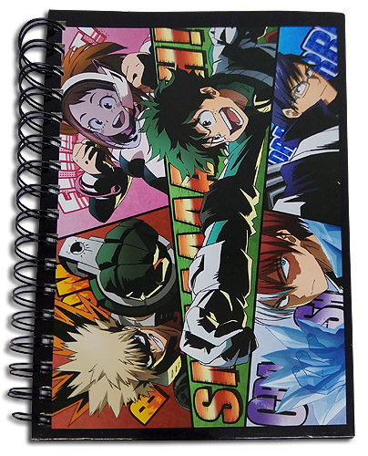 My Hero Academia - Group Hero Costume Notebook, an officially licensed product in our My Hero Academia Stationery department.