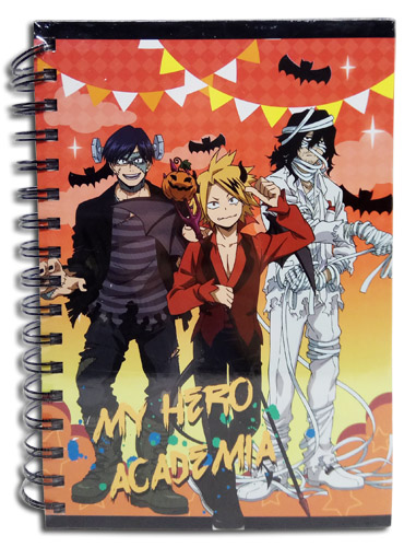 My Hero Academia - Group Halloween Notebook, an officially licensed product in our My Hero Academia Stationery department.