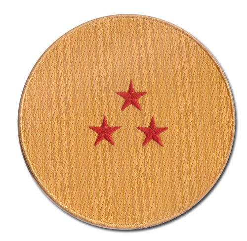 Dragon Ball Z - 3-Star Dragonball Patch, an officially licensed product in our Dragon Ball Z Patches department.