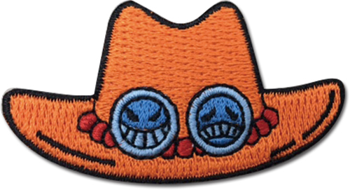 One Piece - Ace Hat Patch, an officially licensed product in our One Piece Patches department.