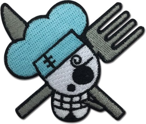 One Piece - Sanji New World Skull Patch, an officially licensed product in our One Piece Patches department.