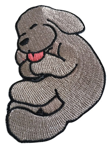 Yuri On Ice!!! - Sd Makkachin Sleeping Patch, an officially licensed product in our Yuri!!! On Ice Pins & Badges department.