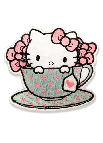 Hello Kitty - Hello Kitty Is My Cup Of Tea Patch, an officially licensed product in our Hello Kitty Patches department.