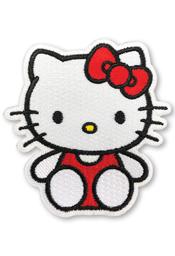 Hello Kitty - Hello Kitty Sitting Pose Patch, an officially licensed product in our Hello Kitty Patches department.