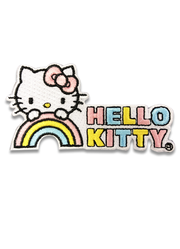 Hello Kitty - Hello Kitty Rainbow Patch, an officially licensed product in our Hello Kitty Patches department.