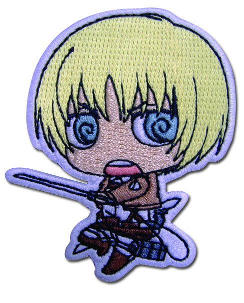 Attack On Titan - Armin Sd Patch, an officially licensed Attack On Titan product at B.A. Toys.