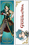 Record Of Grancrest War - Theo Body Pillow, an officially licensed product in our Record Of Grancrest War Pillows department.