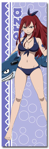 Fairy Tail - Erza Swimsuit Body Pillow, an officially licensed product in our Fairy Tail Pillows department.