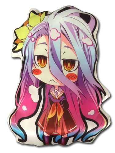 No Game No Life - Sd Shiro Plush Pillow 14''H, an officially licensed product in our No Game No Life Pillows department.