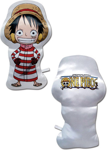 One Piece - Sd Luffy Plush Pillow, an officially licensed product in our One Piece Pillows department.