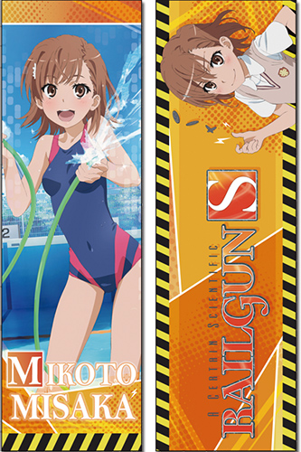 Railgun S - Mikoto Body Pillow, an officially licensed product in our A Certain Scientific Railgun Pillows department.