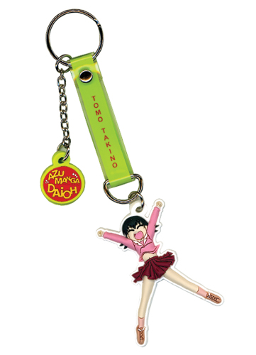 Azumanga Daioh Tomo Pvc Keychain, an officially licensed product in our Azumanga Key Chains department.