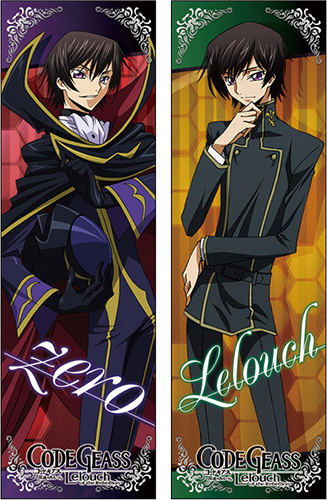 Code Geass - Zero & Lelouch Body Pillow, an officially licensed product in our Code Geass Pillows department.