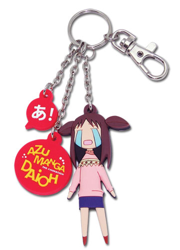 Azumanga Daioh Osaka Pvc Keychain, an officially licensed product in our Azumanga Key Chains department.