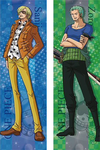 One Piece - Sanji & Zoro Body Pillow Case, an officially licensed product in our One Piece Pillows department.