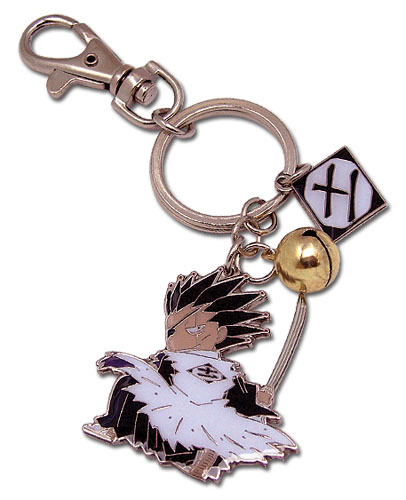 Bleach Kenpachi Sd Metal Keychain, an officially licensed product in our Bleach Key Chains department.