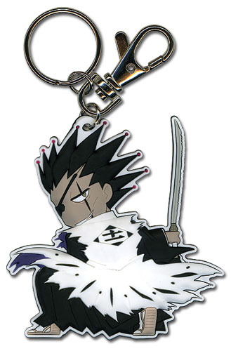 Bleach Kenpachi Sd Pvc Keychain, an officially licensed product in our Bleach Key Chains department.