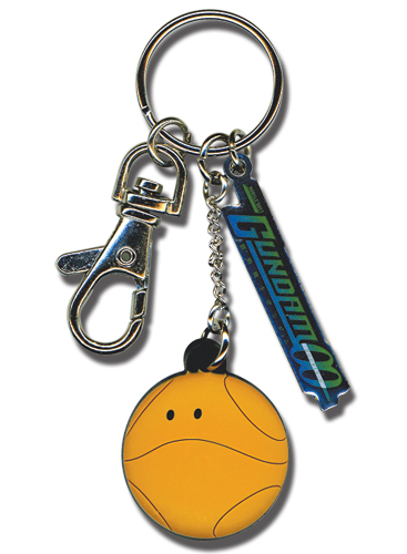Gundam 00 Haro & Logo Metal Keychain, an officially licensed product in our Gundam 00 Key Chains department.