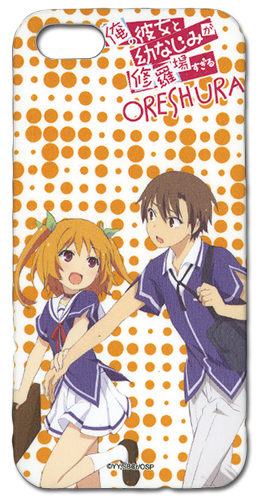 Oreshura Eita & Chiwa Iphone 5 Case, an officially licensed product in our Oreshura Costumes & Accessories department.