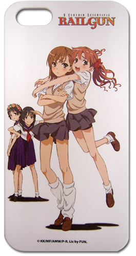A Certain Scientific Railgun Misaka, Kuroko Saten & Uiharu Iphone 5 Case, an officially licensed product in our A Certain Scientific Railgun Costumes & Accessories department.