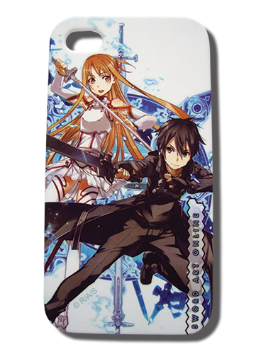 Sword Art Online - Asuna & Kirito Iphone 4 Case, an officially licensed product in our Sword Art Online Costumes & Accessories department.