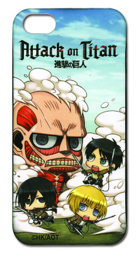Attack On Titan - Sd Fight Iphone 5 Case, an officially licensed product in our Attack On Titan Costumes & Accessories department.