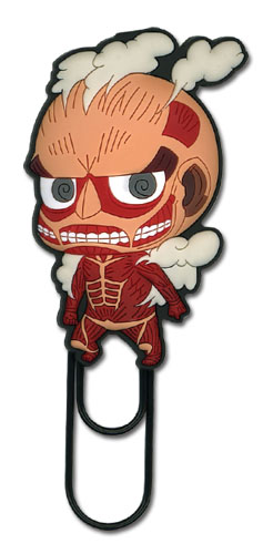 Attack On Titan - Sd Titan Pc Paper Clip, an officially licensed product in our Attack On Titan Costumes & Accessories department.