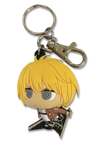 Attack On Titan S2 - Sd Armin Pvc Keychain, an officially licensed product in our Attack On Titan Key Chains department.