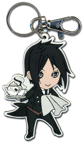 Black Butler Sebastian Sd Pvc Keychain, an officially licensed product in our Black Butler Key Chains department.