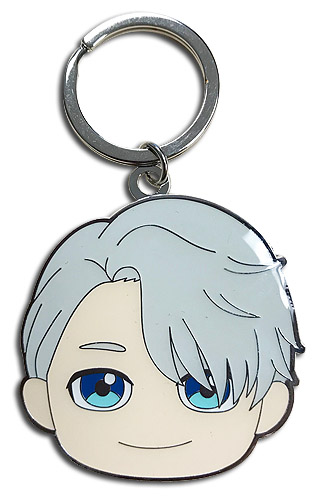 Yuri On Ice!!! - Sd Viktor Metal Keychain, an officially licensed product in our Yuri!!! On Ice Key Chains department.