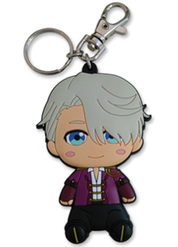 Yuri On Ice!!! - Sd Victor Pvc Keychain 3'', an officially licensed product in our Yuri!!! On Ice Key Chains department.