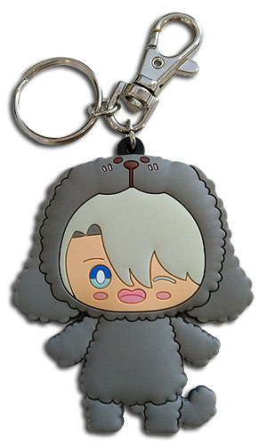 Yuri On Ice!!! - Sd Victor Dog Pajamas Pvc Keychain, an officially licensed product in our Yuri!!! On Ice Key Chains department.
