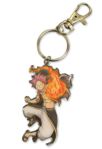 Fairy Tail - Natsu Metal Keychain, an officially licensed product in our Fairy Tail Key Chains department.